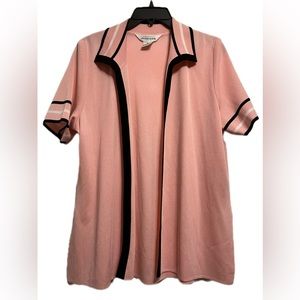 Misook short sleeve cardigan